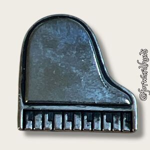 Bundle Sale 3 for $15 | Piano Lapel Pin with Butterfly Clip Backing